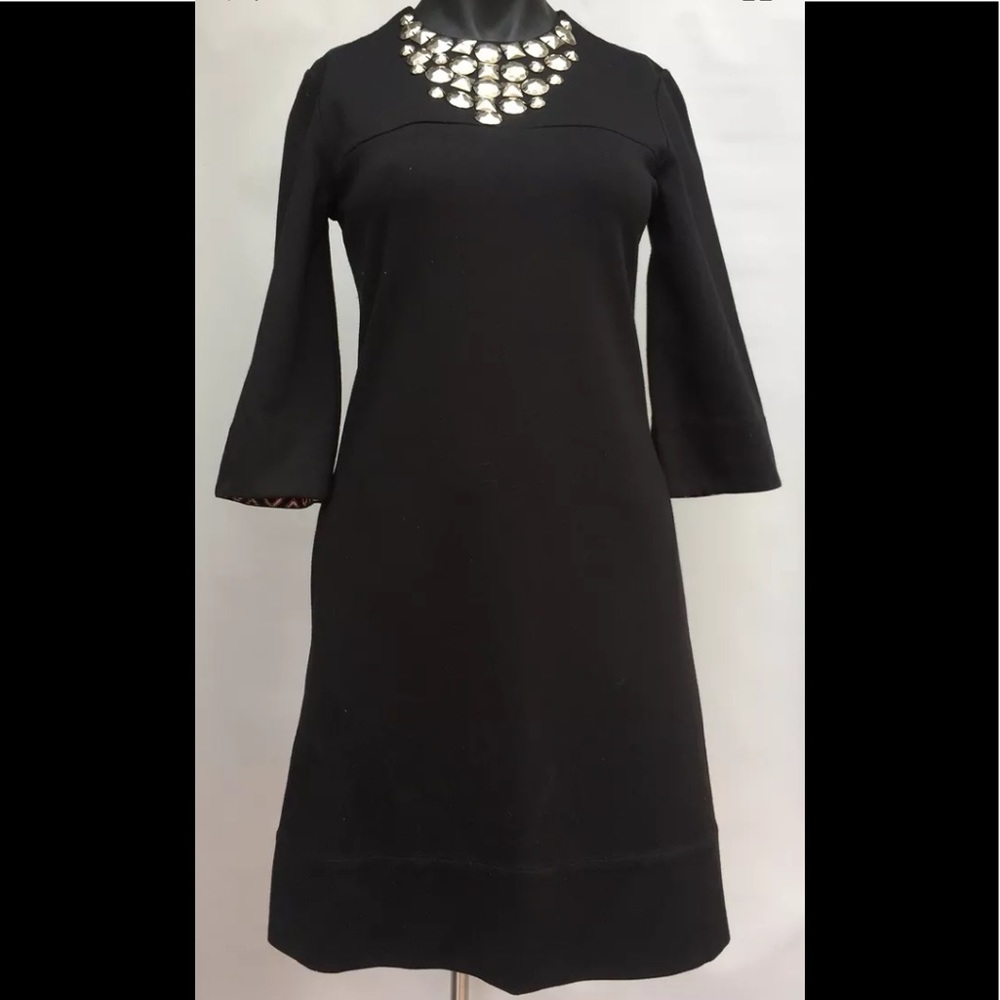 Shoshanna black cut dress size 0